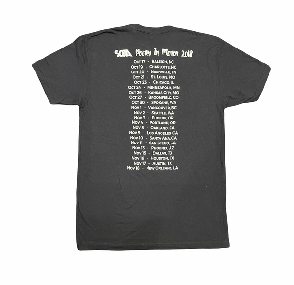 Poetry In Motion Fall 2018 Tour Tee (M & L Only)