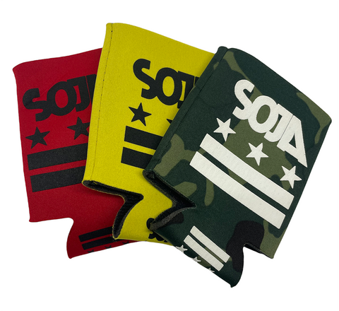 Stars & Stripes Can Koozie - Assorted Colors