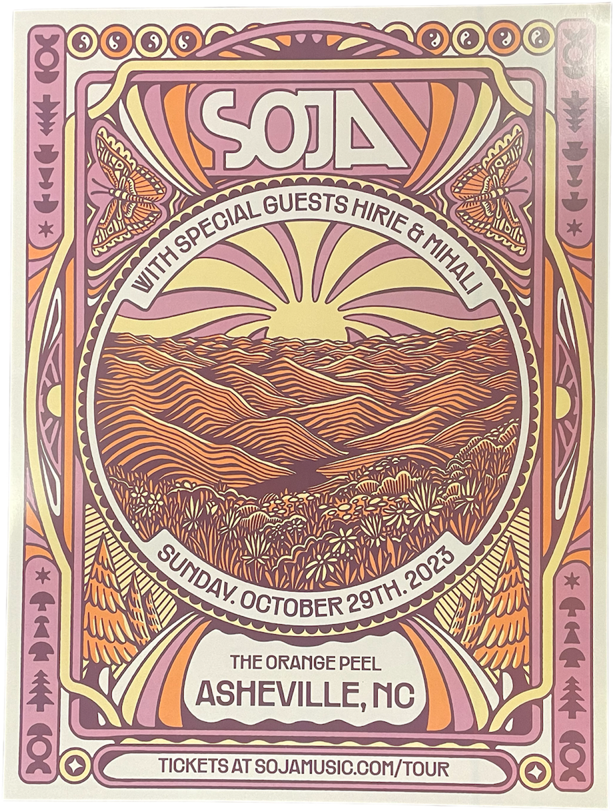 Ashville, NC 10/29 Poster