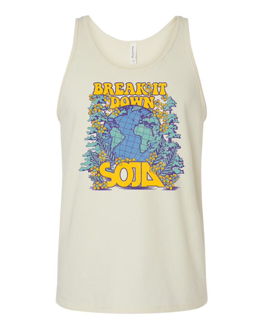 Break It Down Unisex Tank (Cream) [No Small or 2XL]