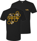 Bee Pocket Tee (Black) [Medium & Large Only]