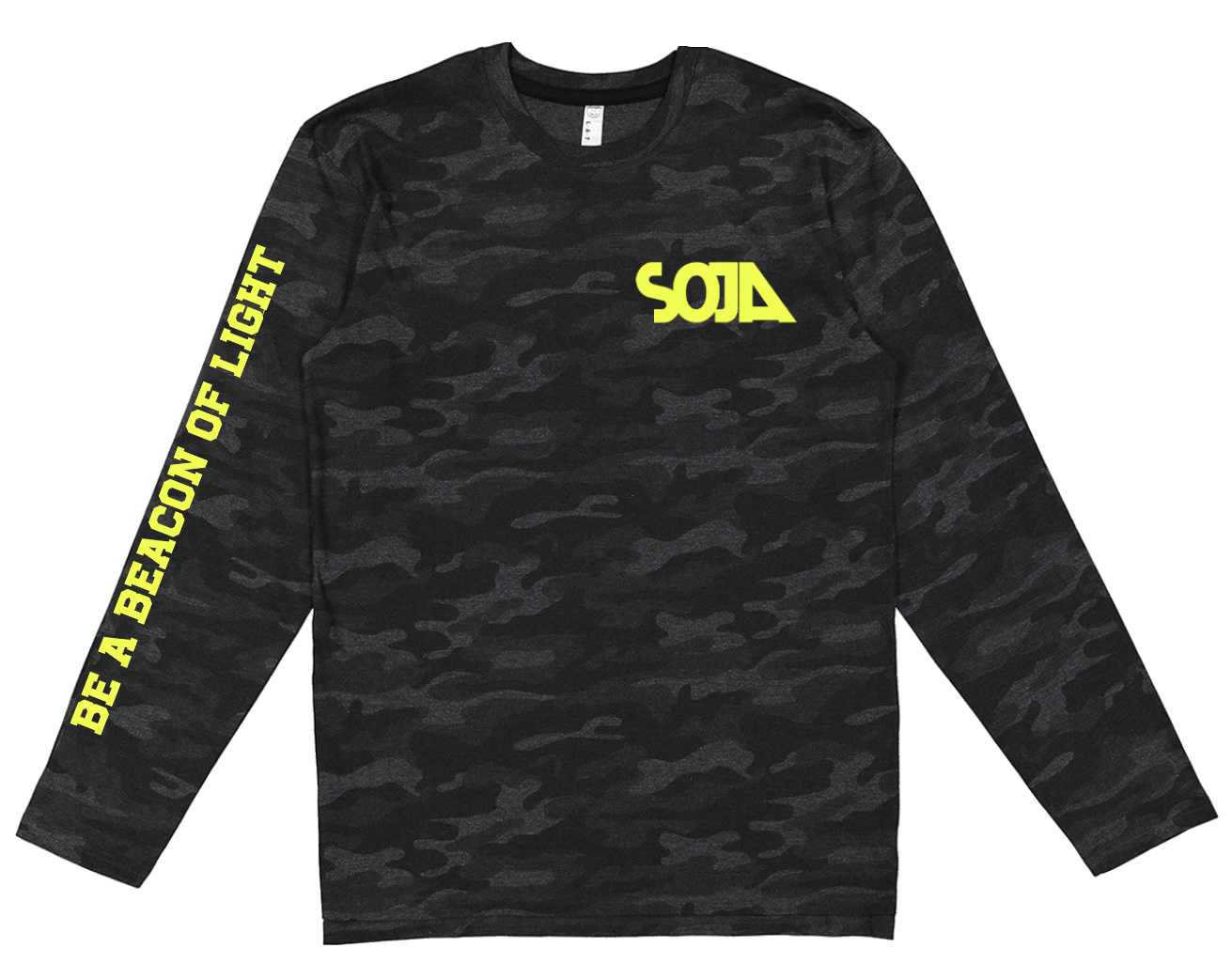 Beacon Of Light Long Sleeve (Black Camo)