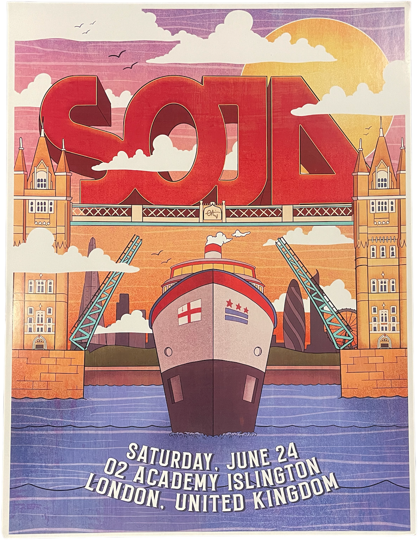 London 6/24 Poster (2 Options)