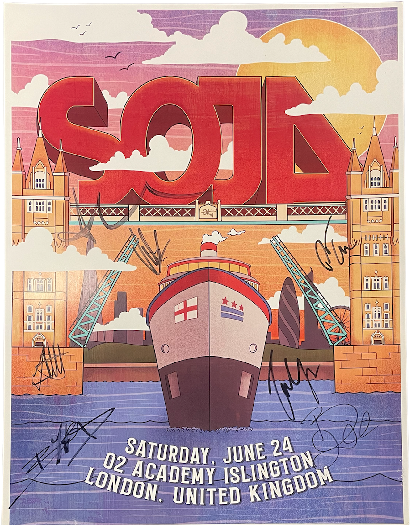 London 6/24 Poster (2 Options)
