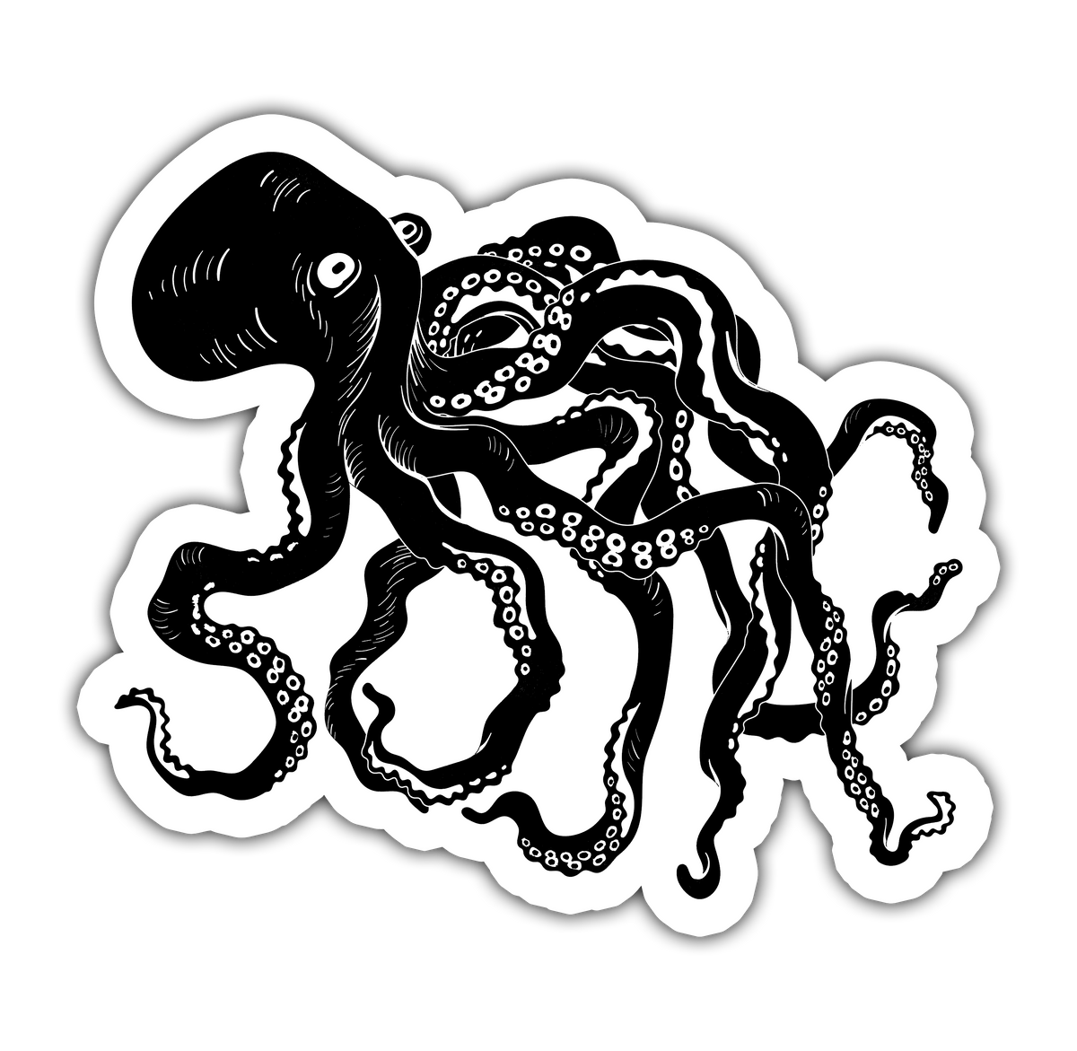 Octopus Sticker