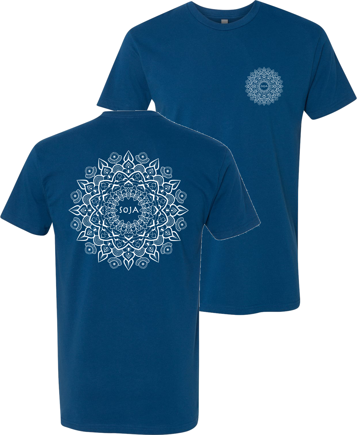 Mandala Tee (Blue)