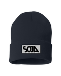 Soja Patch Beanie (Navy)