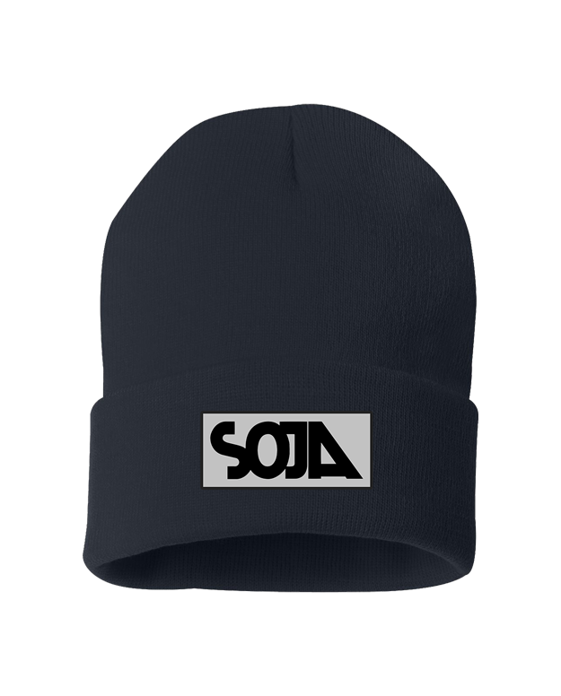 Soja Patch Beanie (Navy)