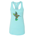 Women's Hummingbird Tank (Baby Blue) [No XL or 2XL]