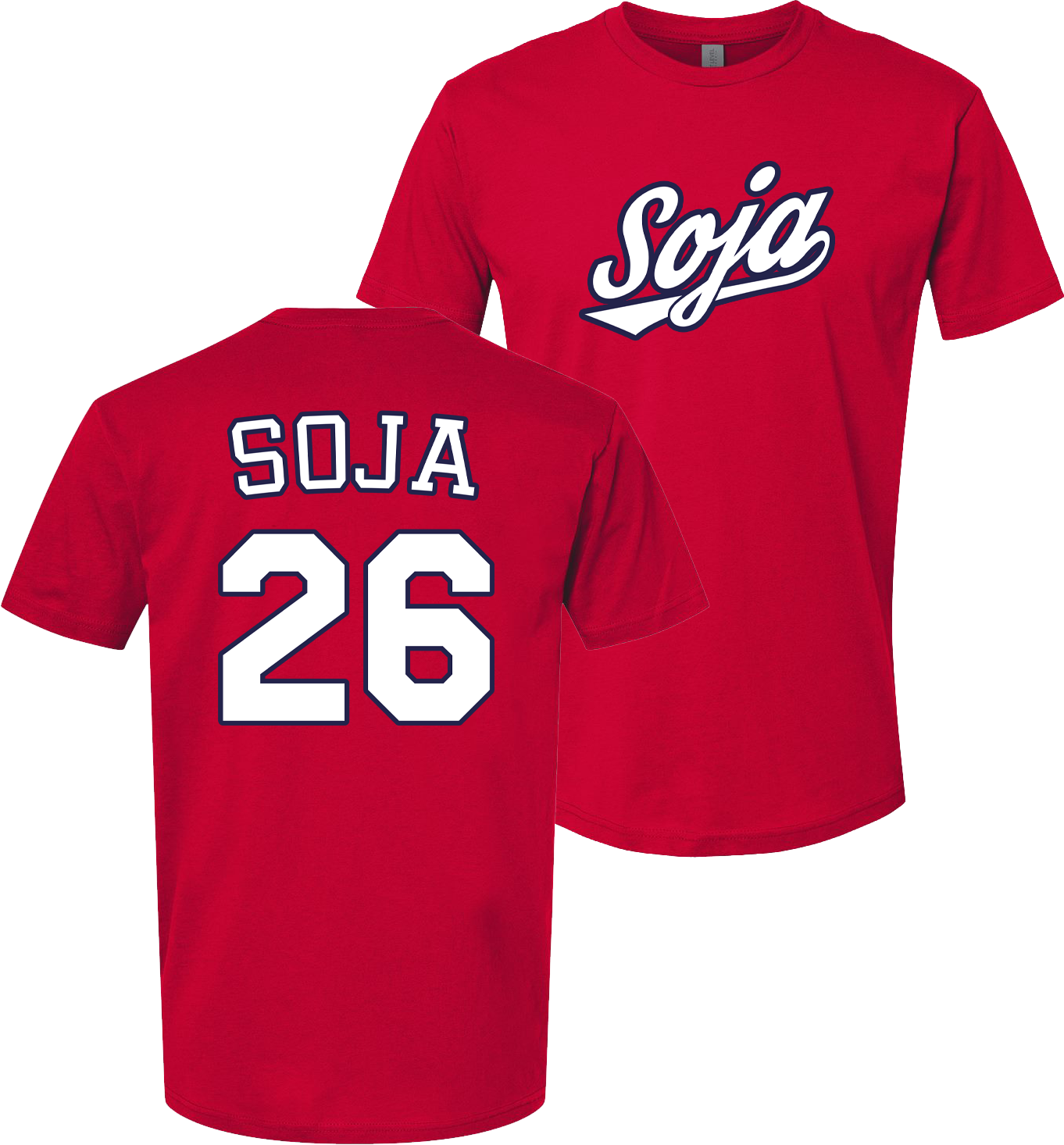 Baseball Tee - Red