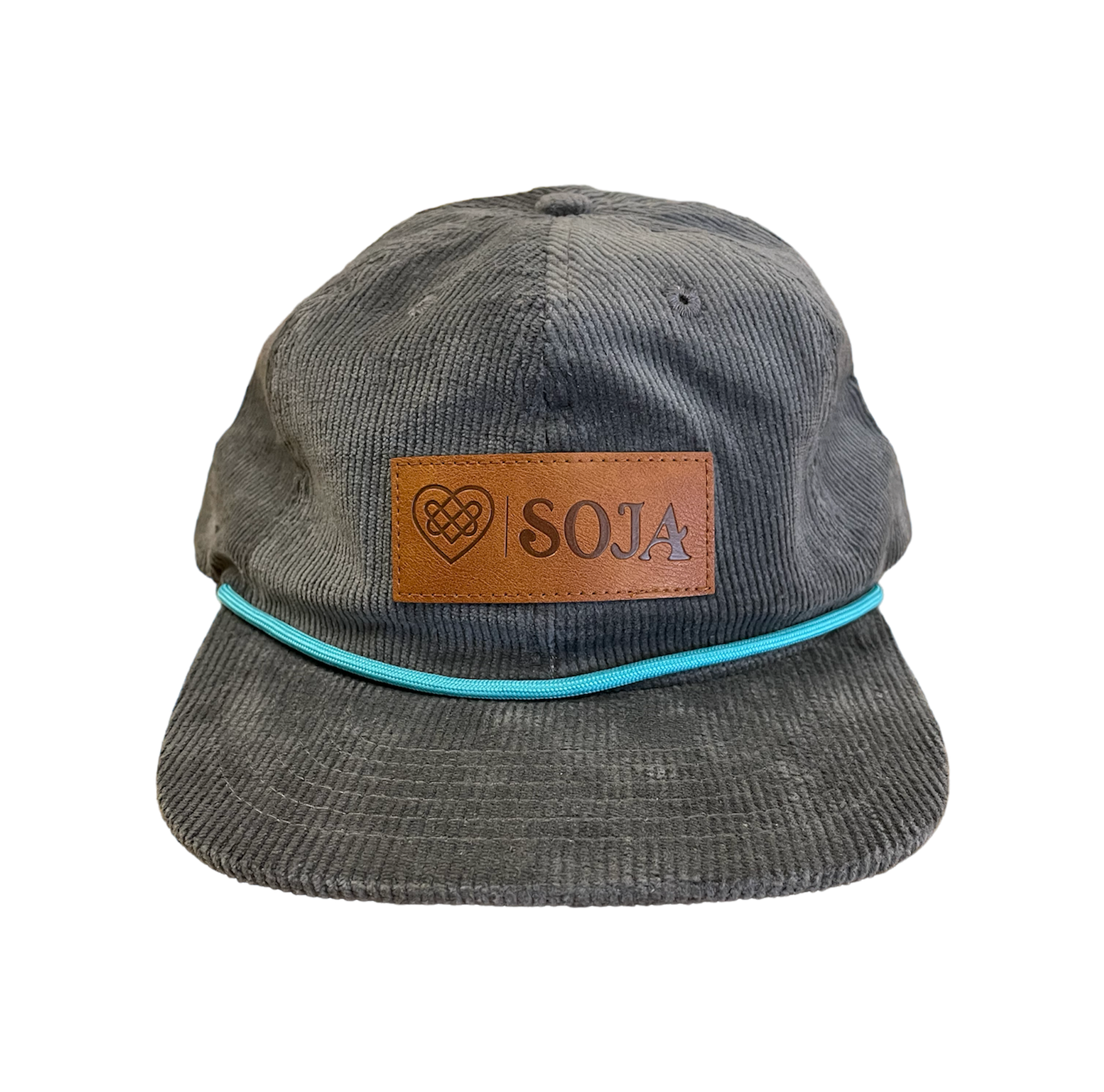 Corduroy Unstructured Hat (Grey)