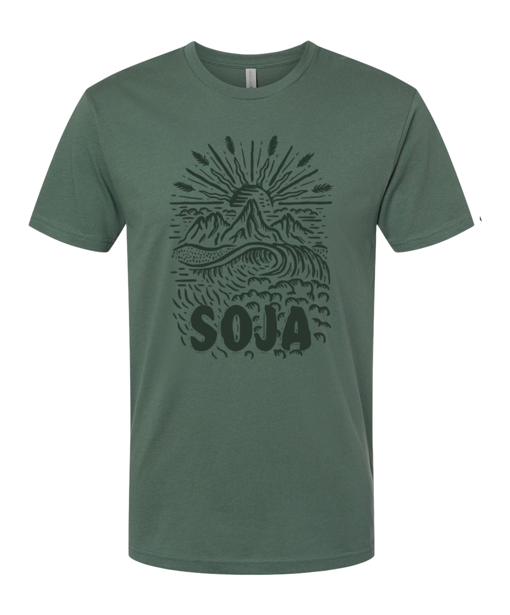 Wave Tee (Alpine Green)