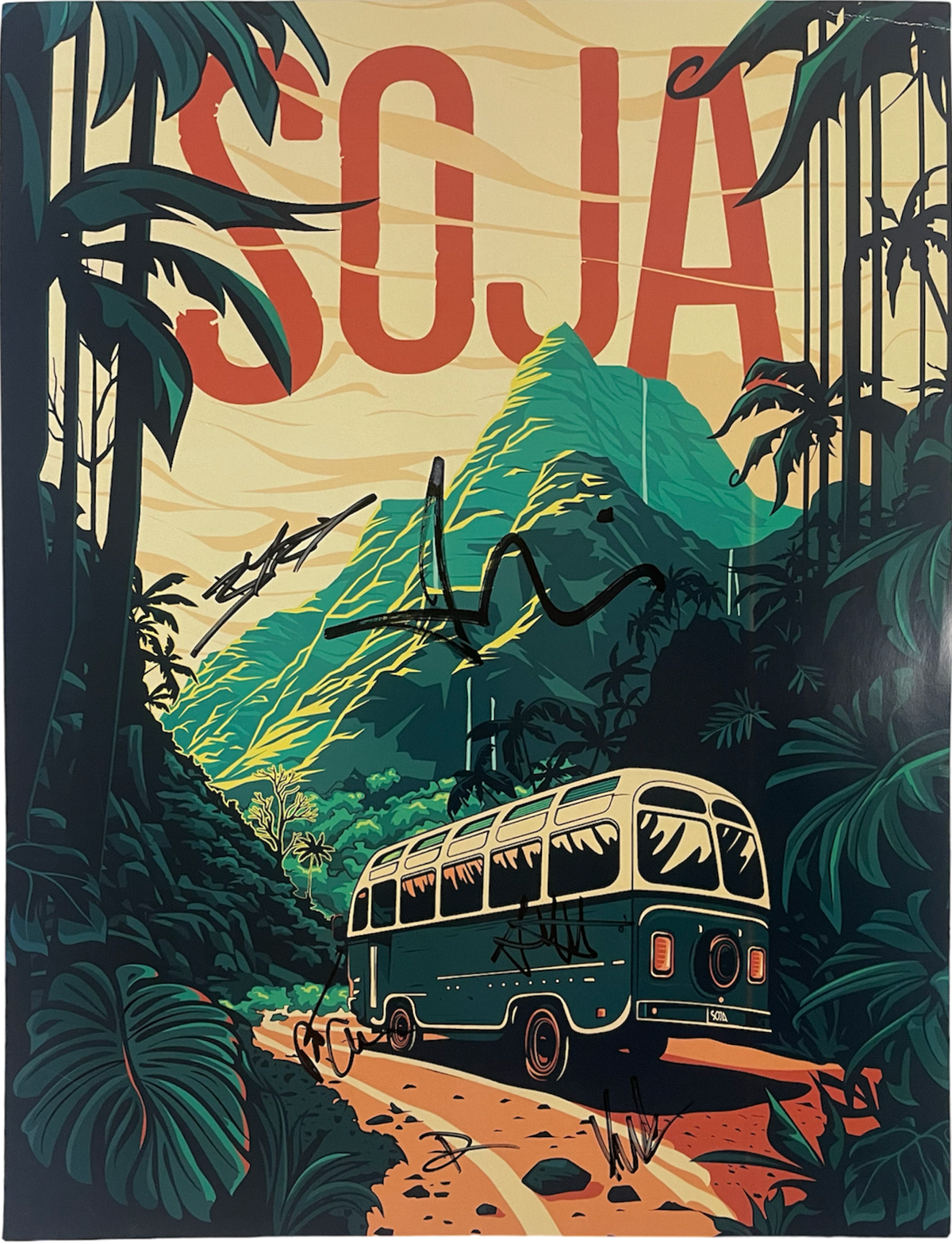 Van Poster Signed