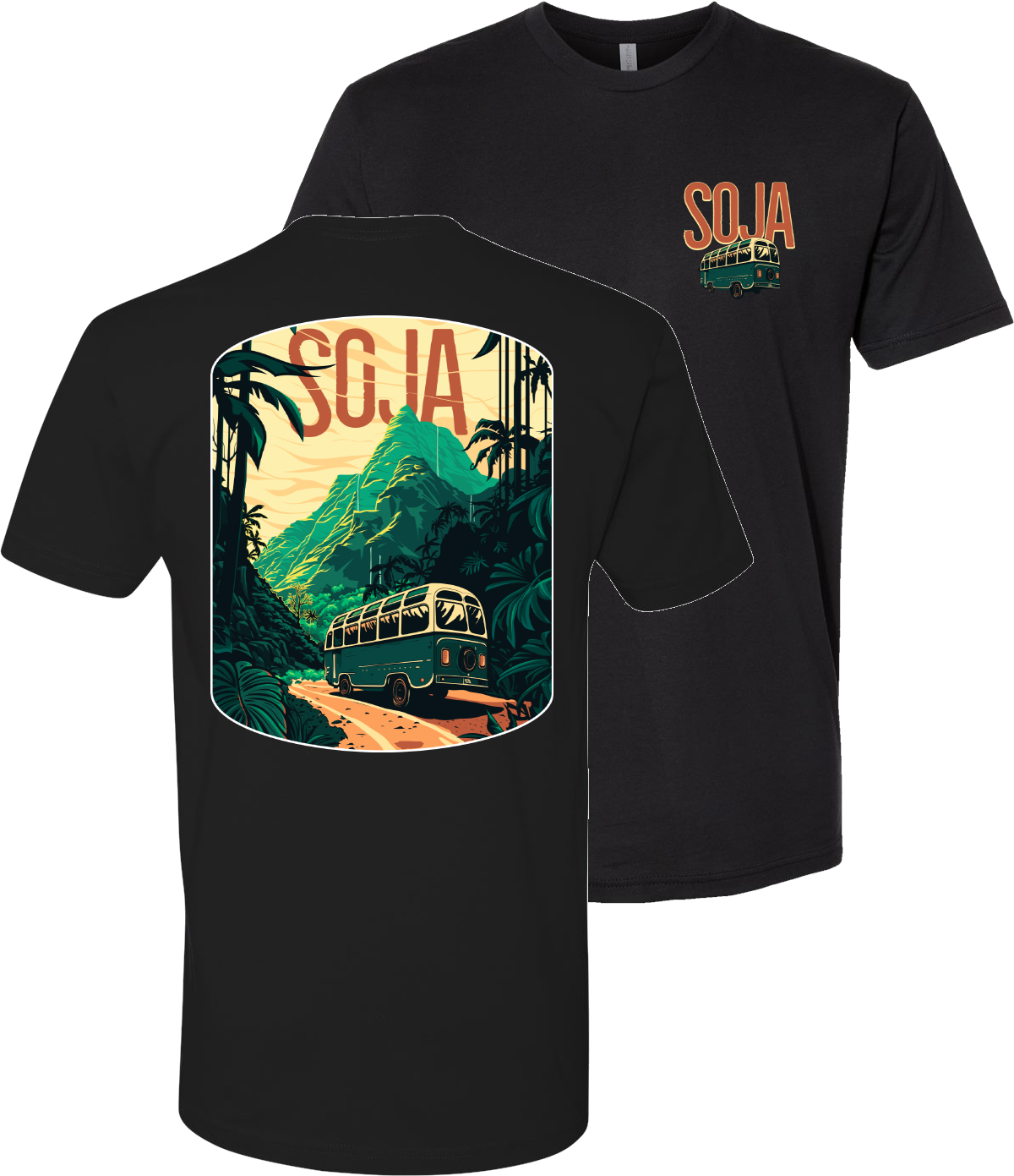 Van Tee (Black) [No XL or 2XL]