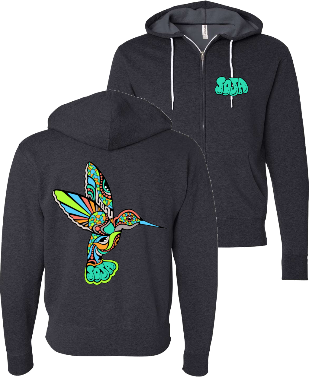 Hummingbird Gifts, Hummingbird Lover Hummingbirds' Men's Zip Hoodie