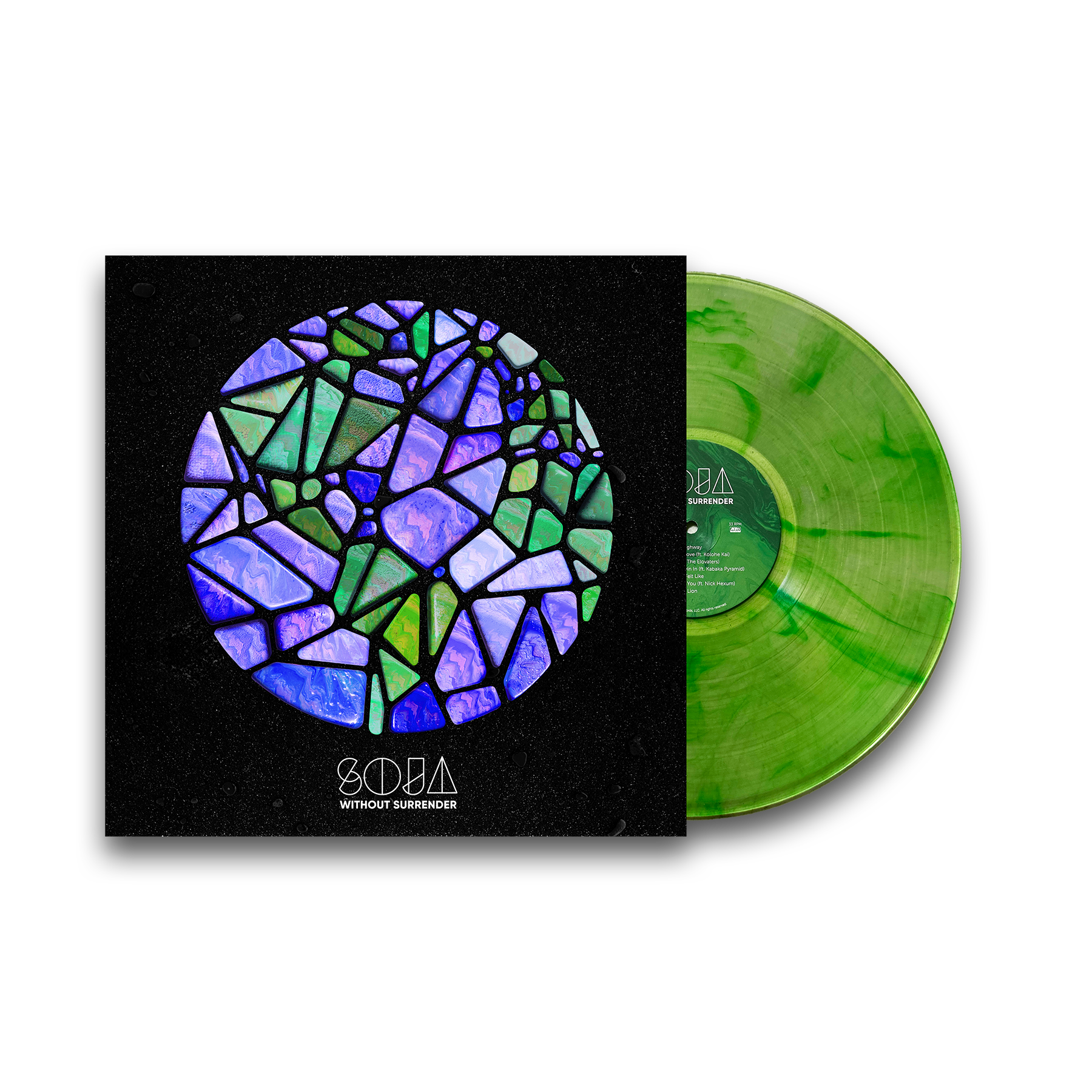 Without Surrender Vinyl - Green Swirl