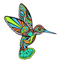 Hummingbird Decal