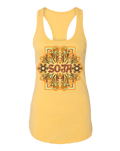 Women’s Mandala Tank (Yellow)