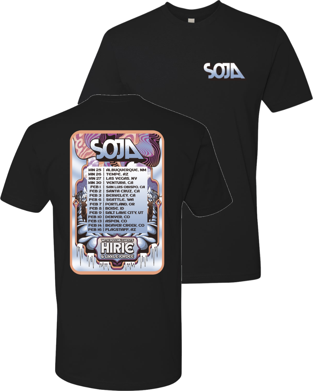 2024 Winter Tour Tee (Black) [No 2XL]