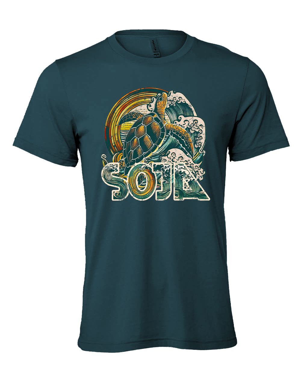 Turtle Tee (Deep Turquoise)
