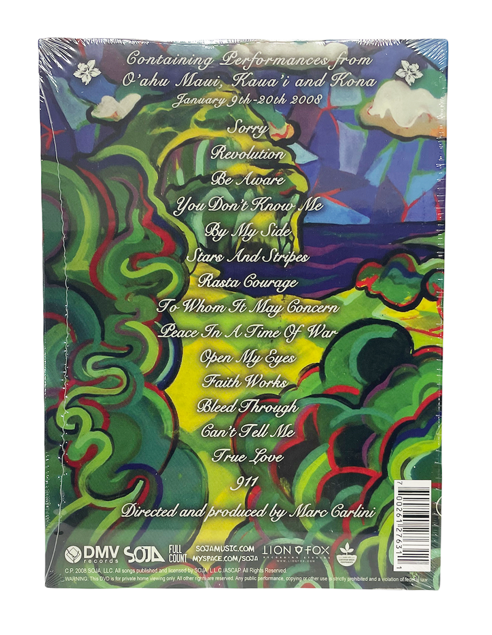 Soja Live In Hawaii - DVD