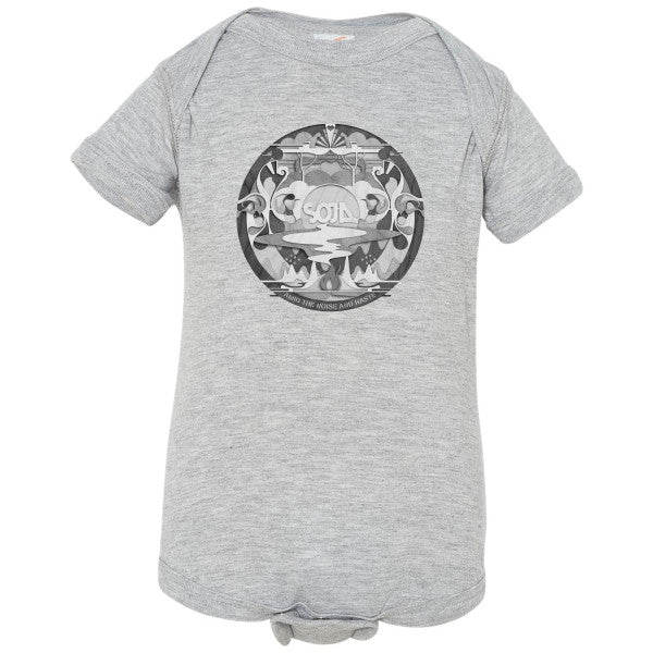 Youth/Baby Amid the Noise and Haste Onesie (Heather Gray)