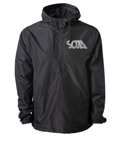 Logo Windbreaker (Black) [SM, LG & 3XL ONLY]