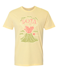 Volcano Tee (Yellow) [No Large or XL]